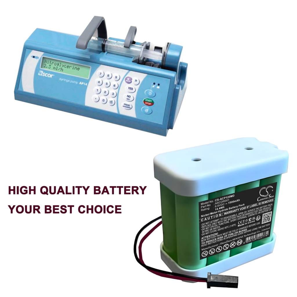 Batería Médica Ascor CS-ACP120MD
