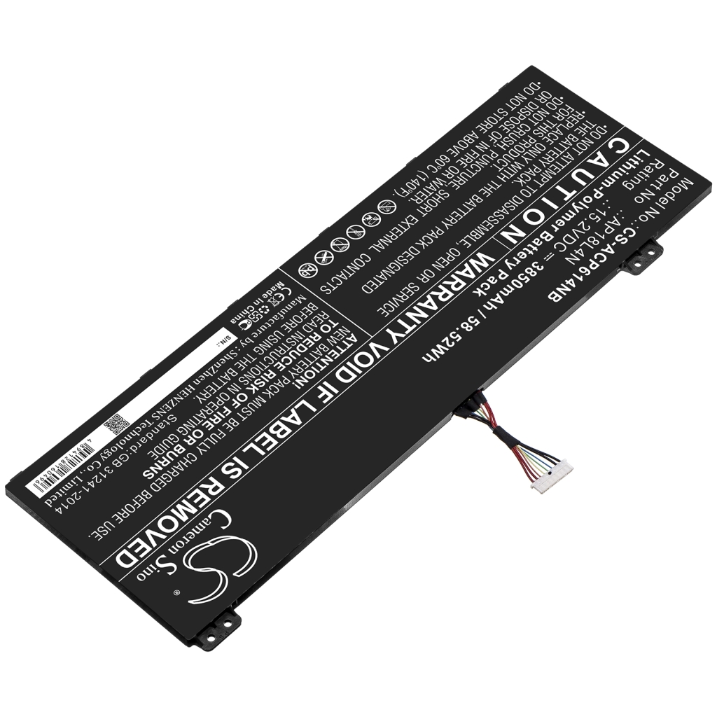 Batería para portátil Acer CS-ACP614NB