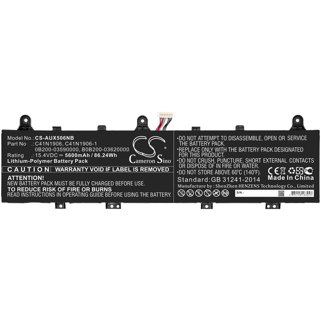 Batería para portátil Asus TUF Gaming A15 FA506