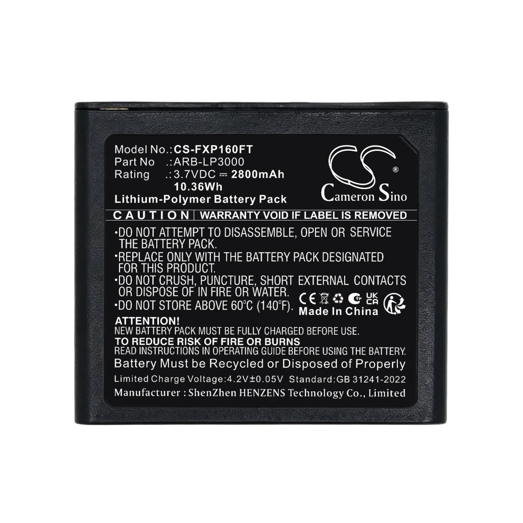 Baterías compatible con Fenix HP16R HP16R CS-FXP160FT