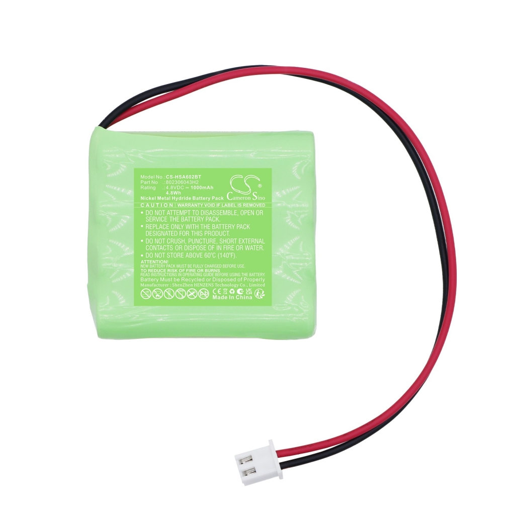 Baterías compatible con Yale IA-320 IA-320 CS-HSA602BT