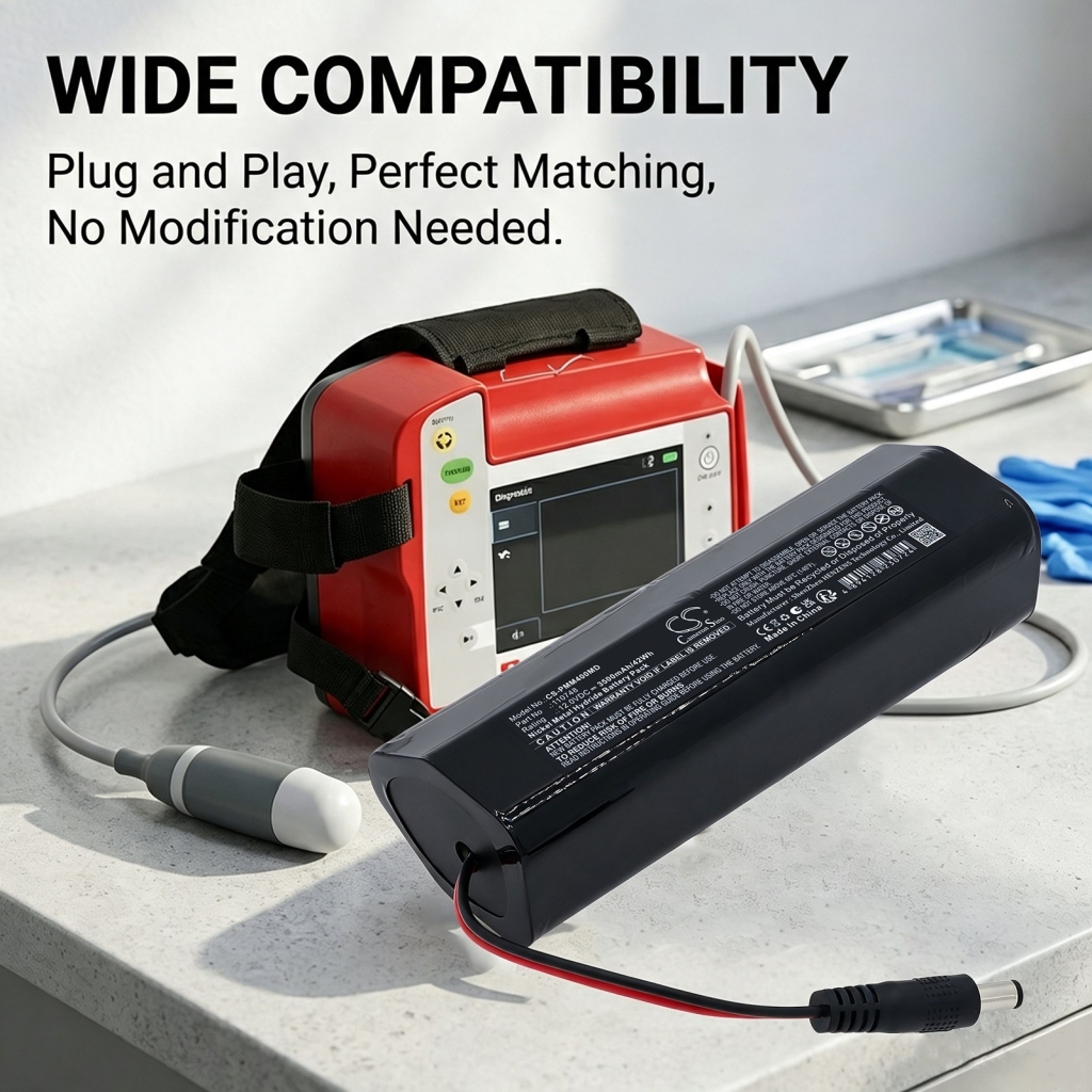 Baterías compatible con Primedic handyscan Metrax M400 CS-PMM400MD