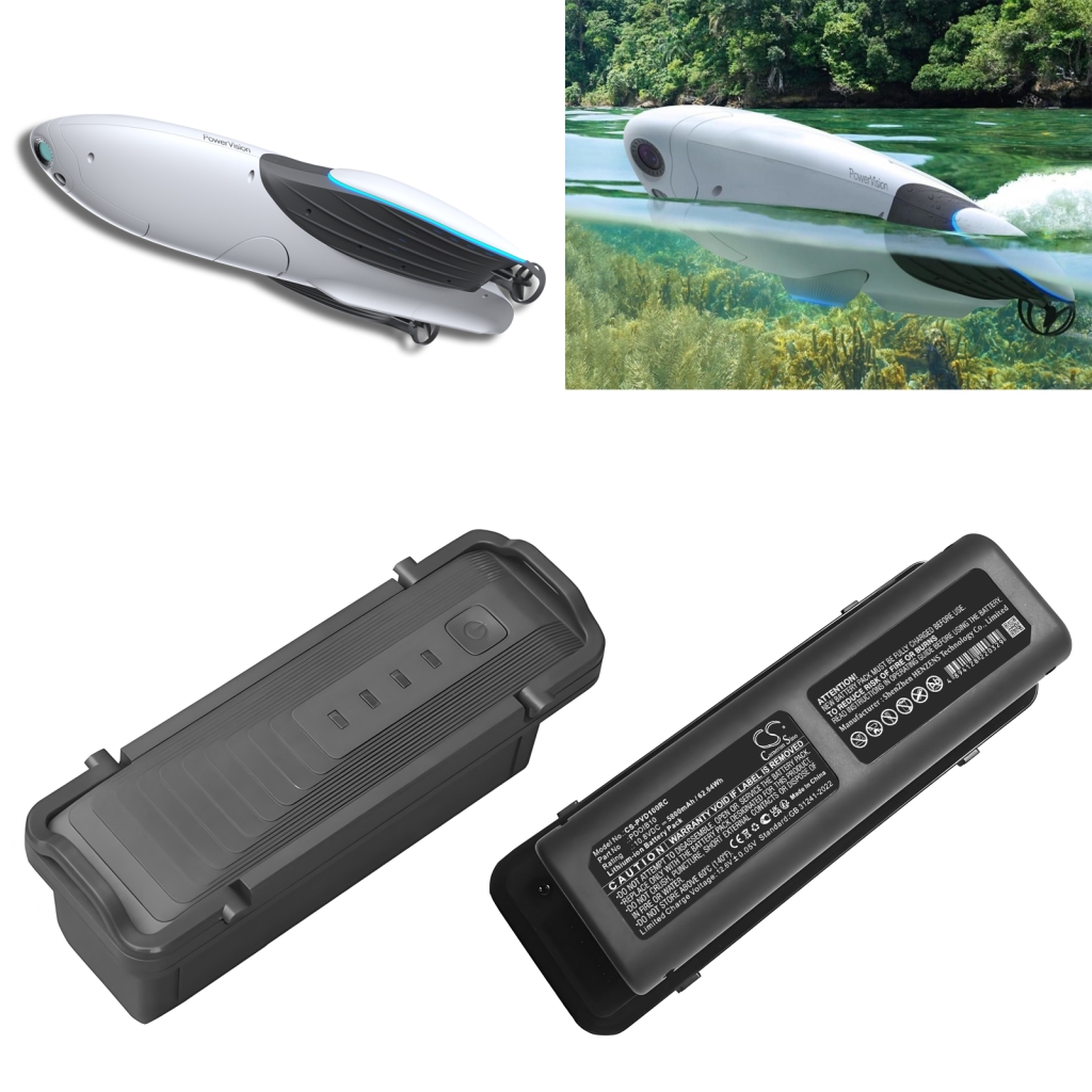 Baterías para Drones Powervision CS-PVD100RC