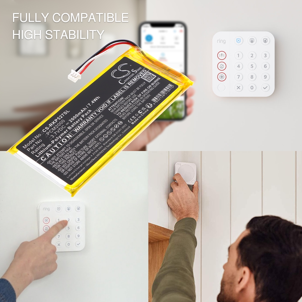 Batería de la cámara de seguridad del hogar Ring CS-RKP527SL