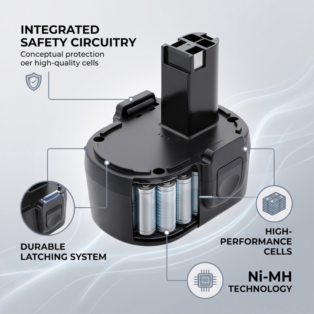 Baterías compatible con Skil 144VXT 144VXT CS-SHD144PX