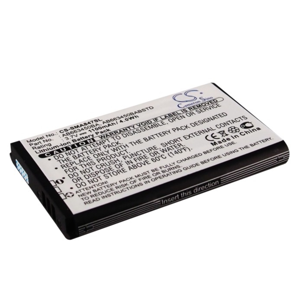 Batería del teléfono móvil Samsung Rugby II A847