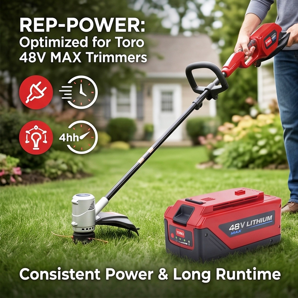 Baterías compatible con TORO Brush Cutter 51488 CS-TRF488VX