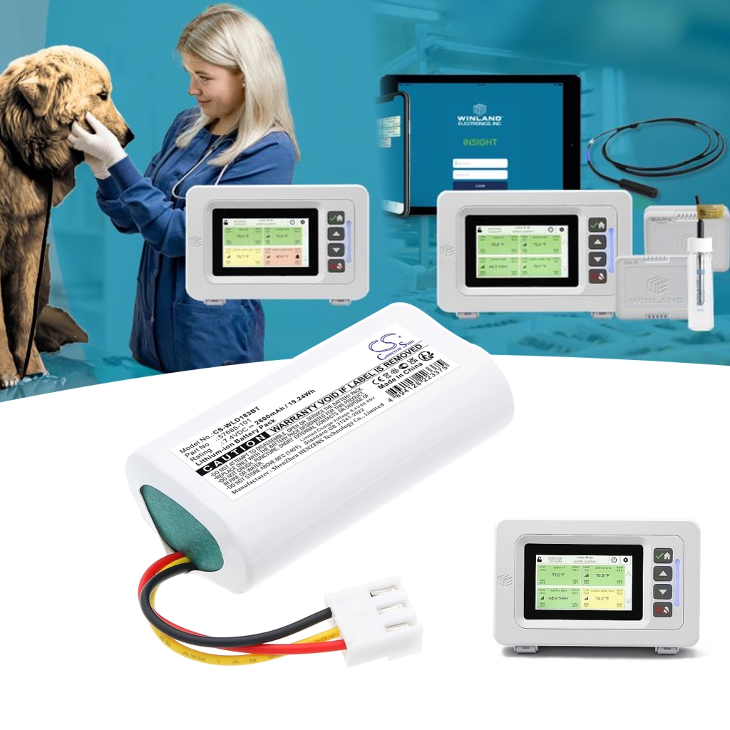 Batería de la cámara de seguridad del hogar Winland EnviroAlert Professional EAPro Gateway