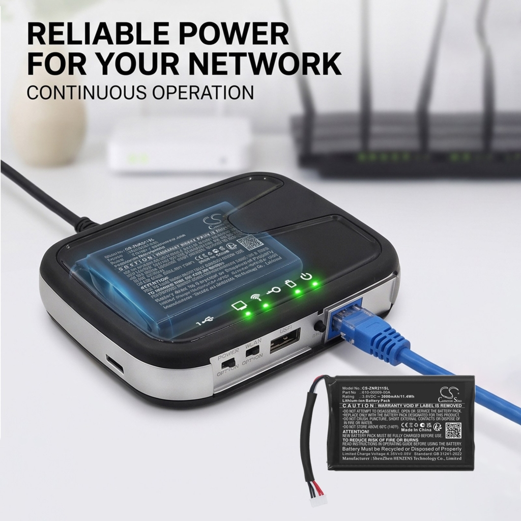 Baterías compatible con ZyXEL MWR211 MWR211 CS-ZNR211SL