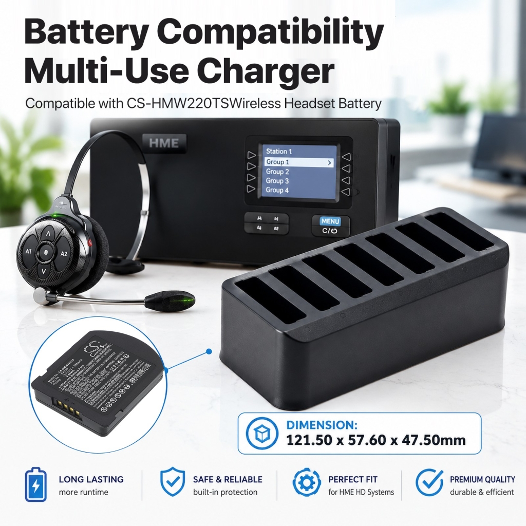 Cargadores compatible con HME 1402 1402 DF-HMW220UB