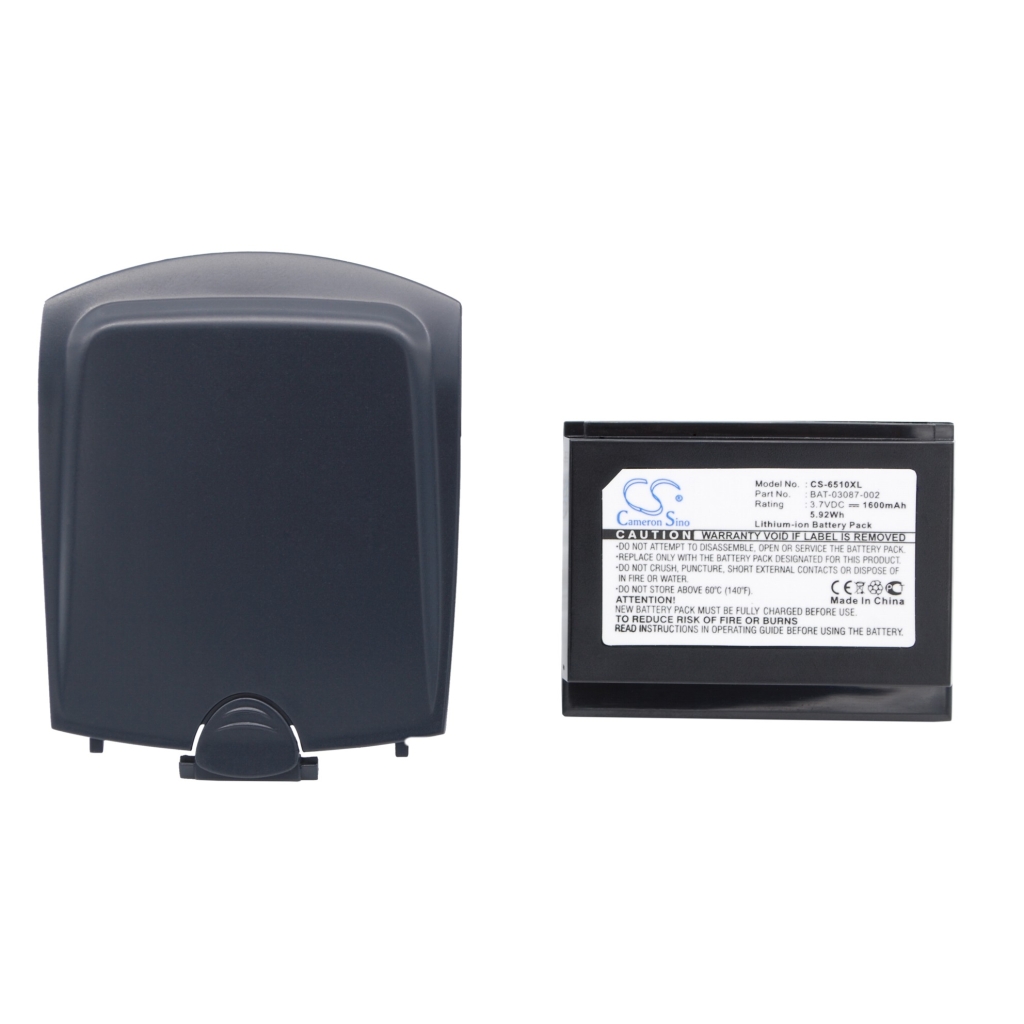 Batería del teléfono móvil Blackberry CS-6510XL