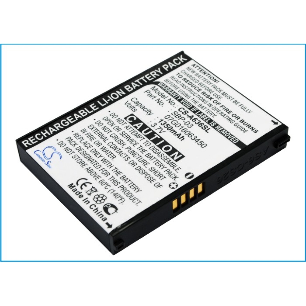 GPS, Batería del Navegador Asus CS-A636SL