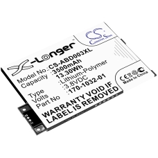 Reemplazo de batería compatible para Amazon 170-1032-00,170-1032-01,GP-S10-346392-0100,S11GTSF01A