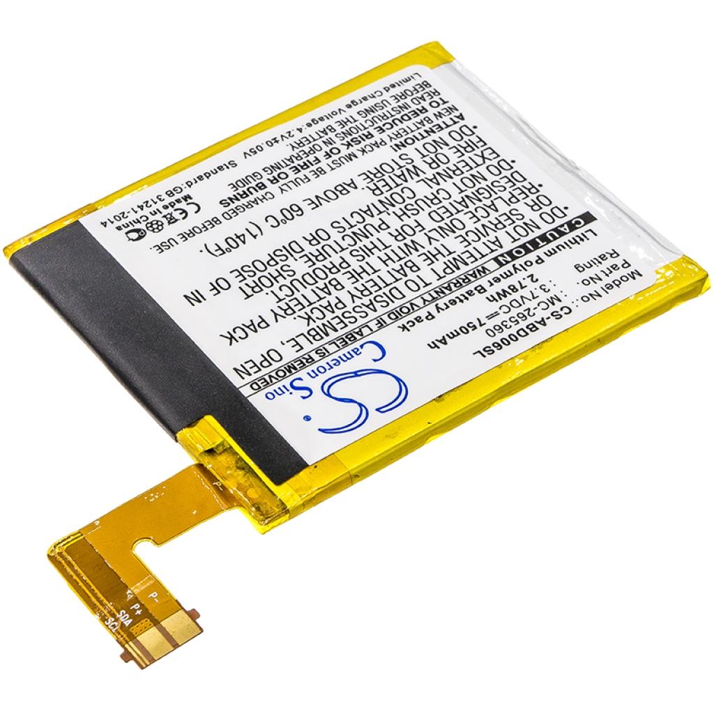 Batería Ebook, eReader Amazon CS-ABD006SL