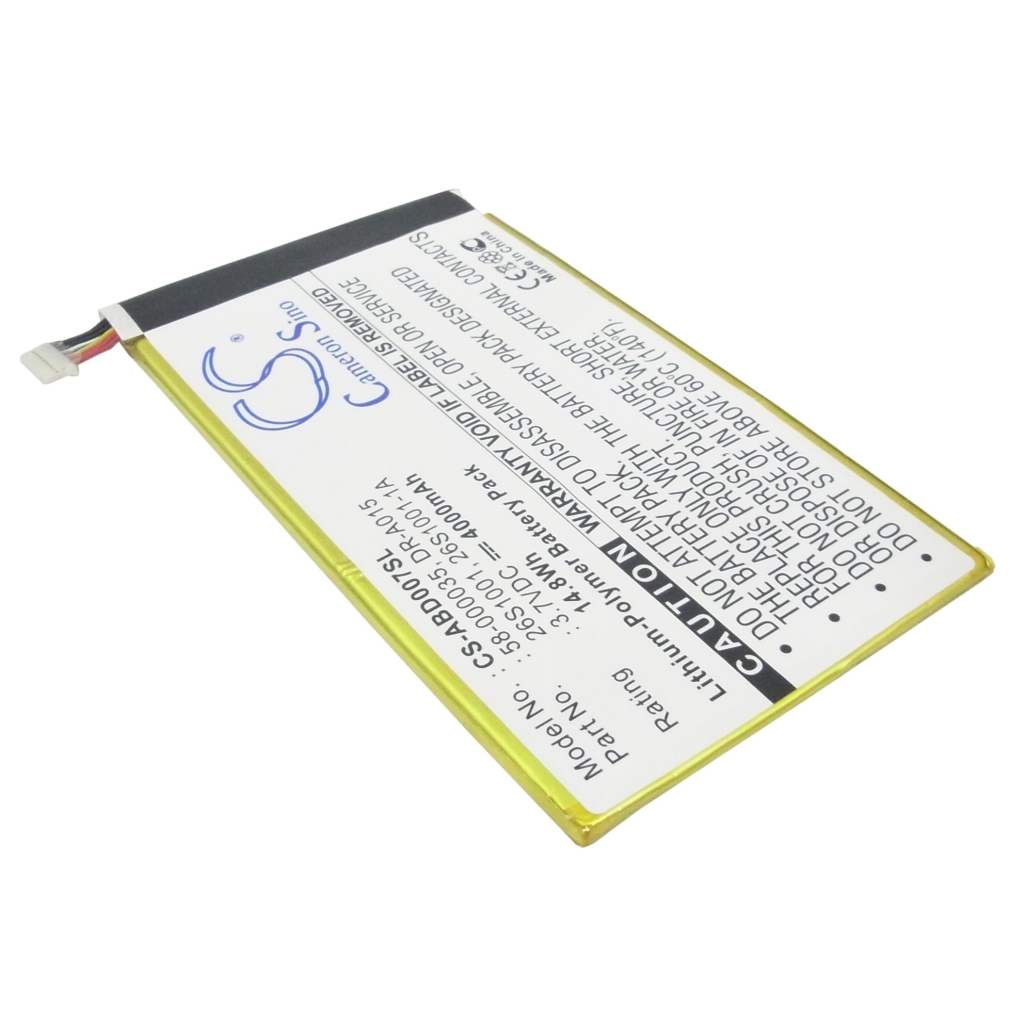 Batería de la tableta Amazon CS-ABD007SL