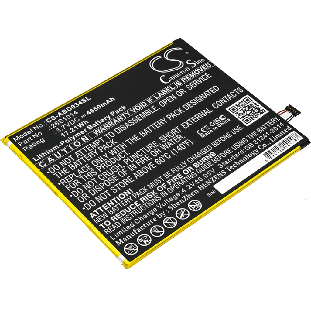 Batería de la tableta Amazon CS-ABD034SL