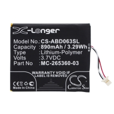 Reemplazo de batería compatible para Amazon 58-000083,58-000151,MC-265360-03