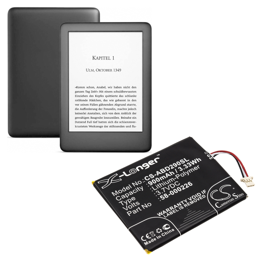 Batería Ebook, eReader Amazon CS-ABD290SL