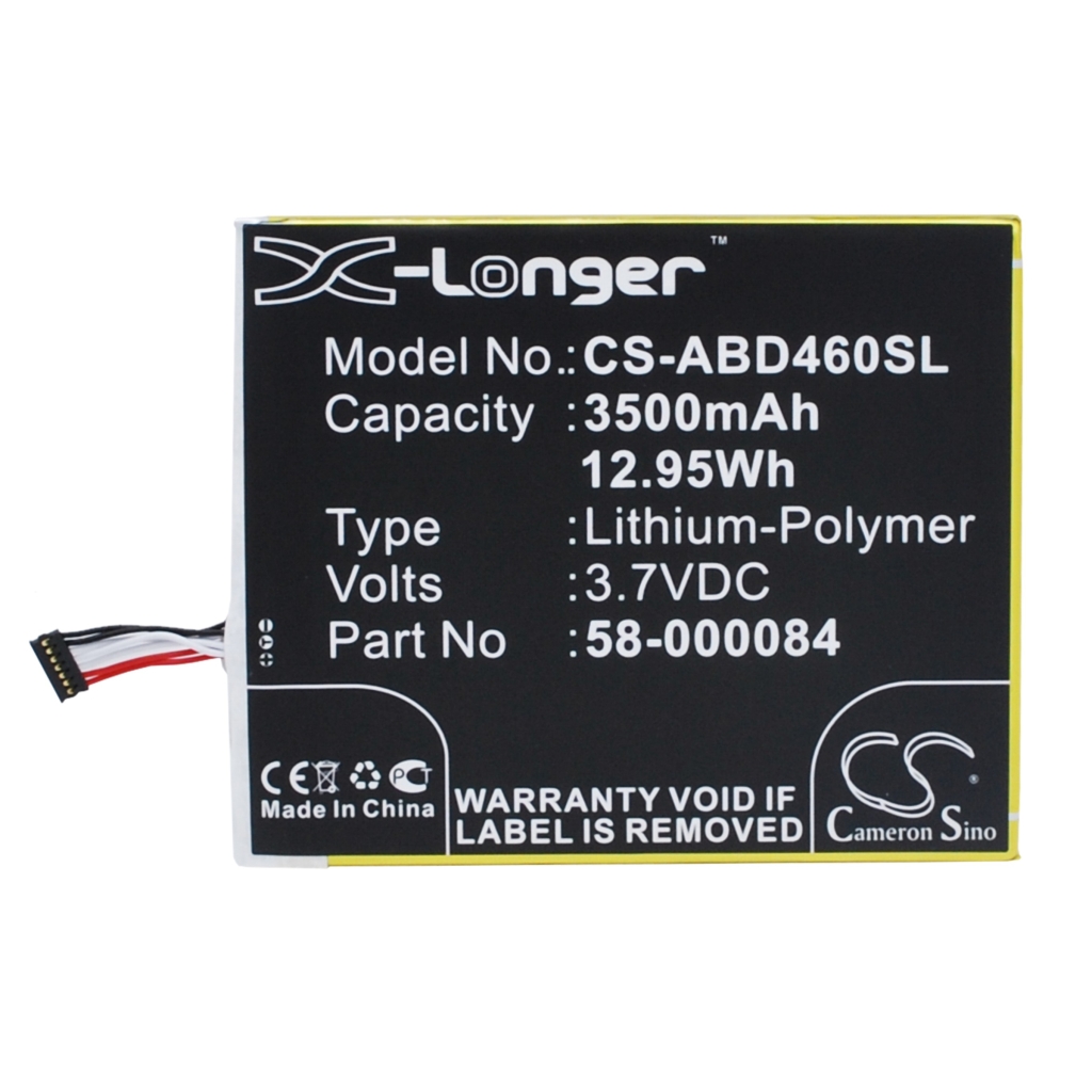 Batería de la tableta Amazon CS-ABD460SL