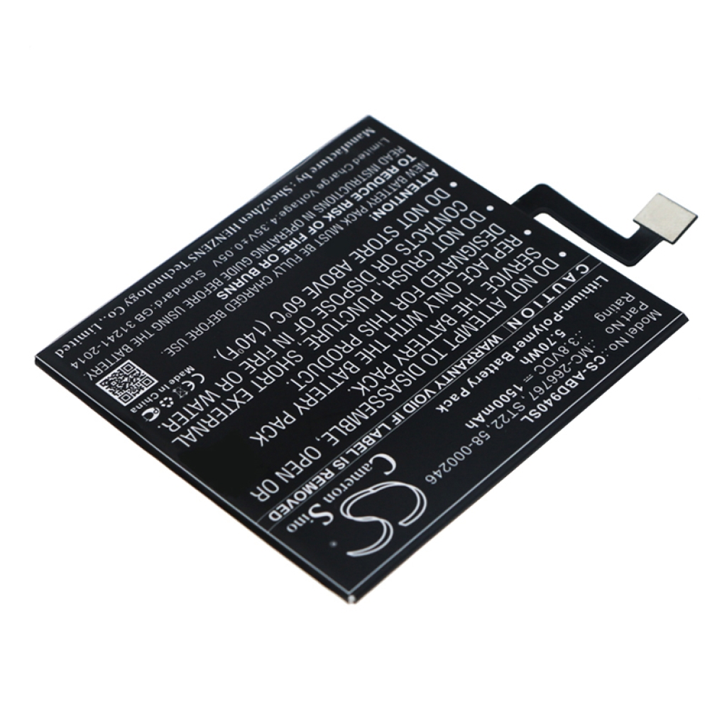 Batería de la tableta Amazon CS-ABD940SL