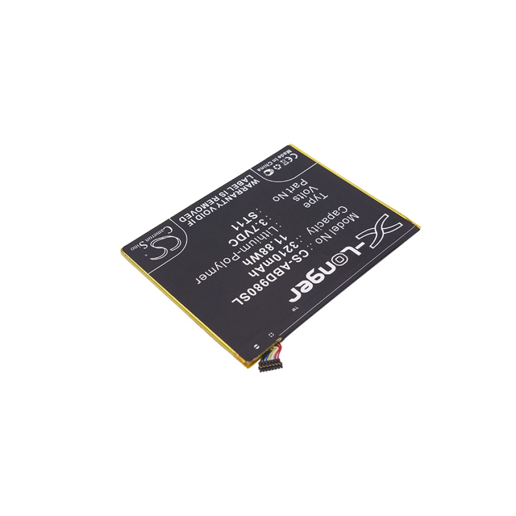 Batería de la tableta Amazon CS-ABD980SL