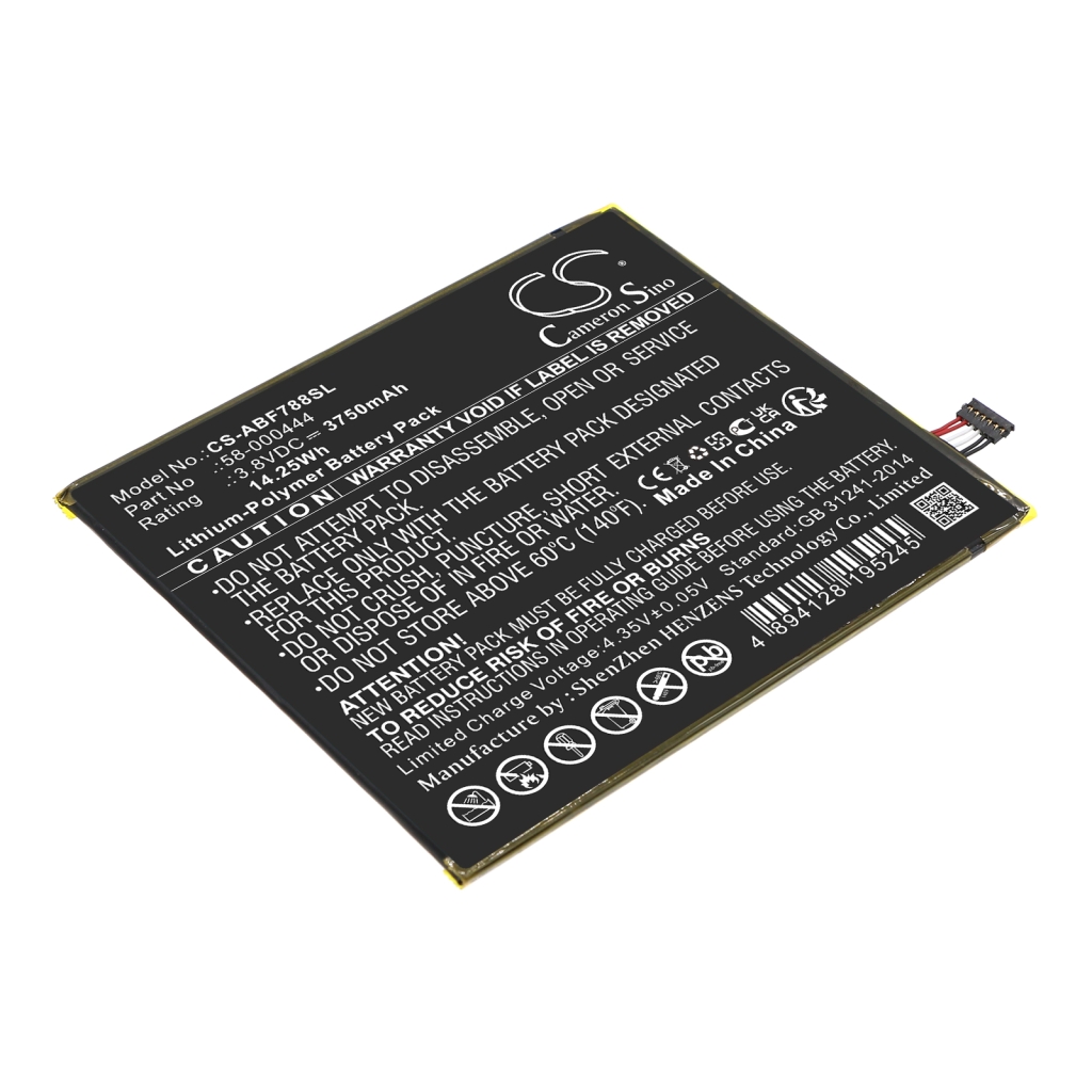 Batería de la tableta Amazon CS-ABF788SL
