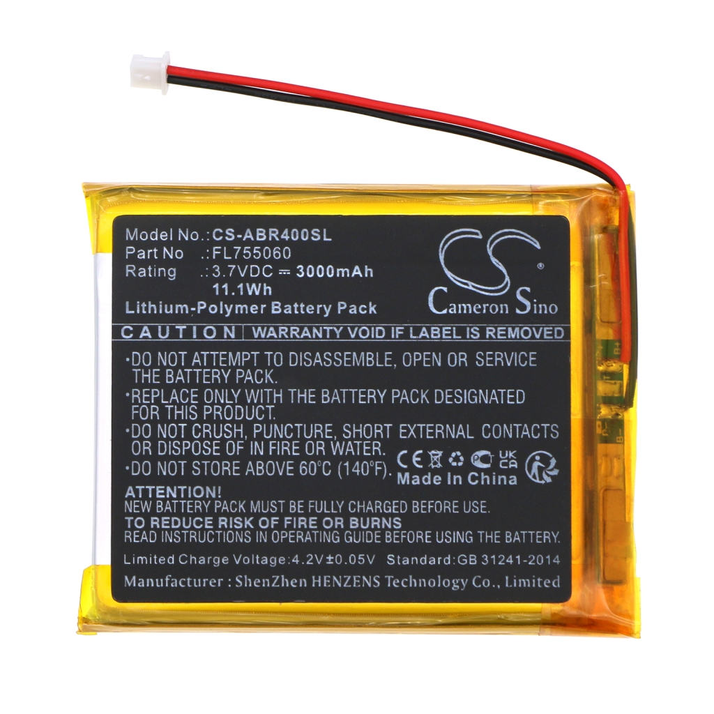 Juego, PSP, NDS Batería Anbernic CS-ABR400SL