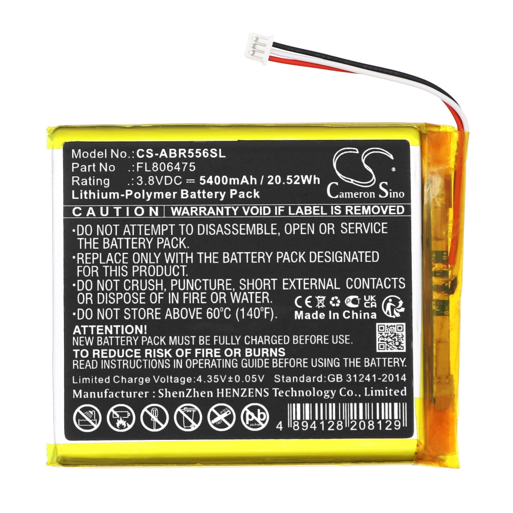 Juego, PSP, NDS Batería Anbernic CS-ABR556SL
