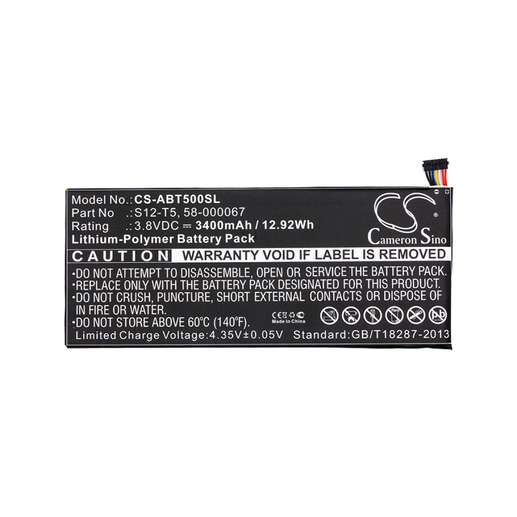 Batería de la tableta Amazon CS-ABT500SL