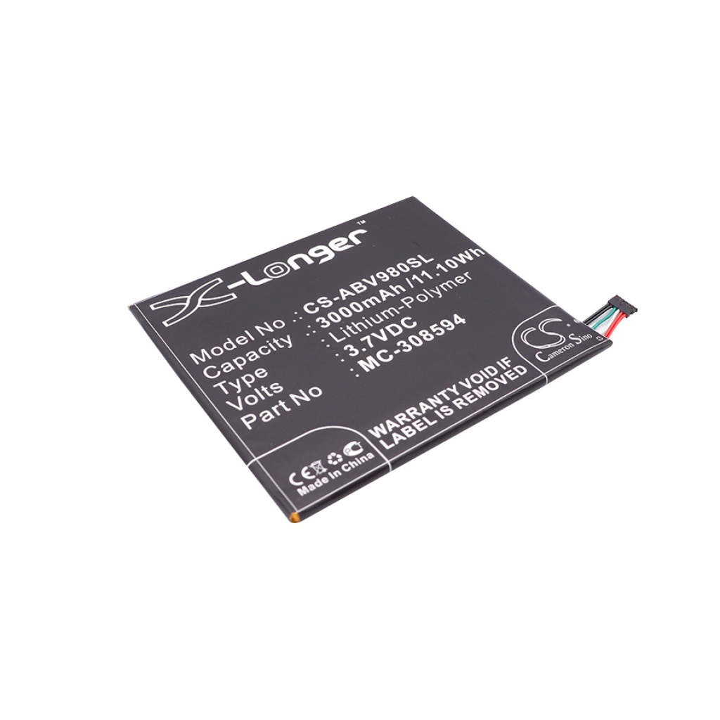 Batería de la tableta Amazon CS-ABV980SL