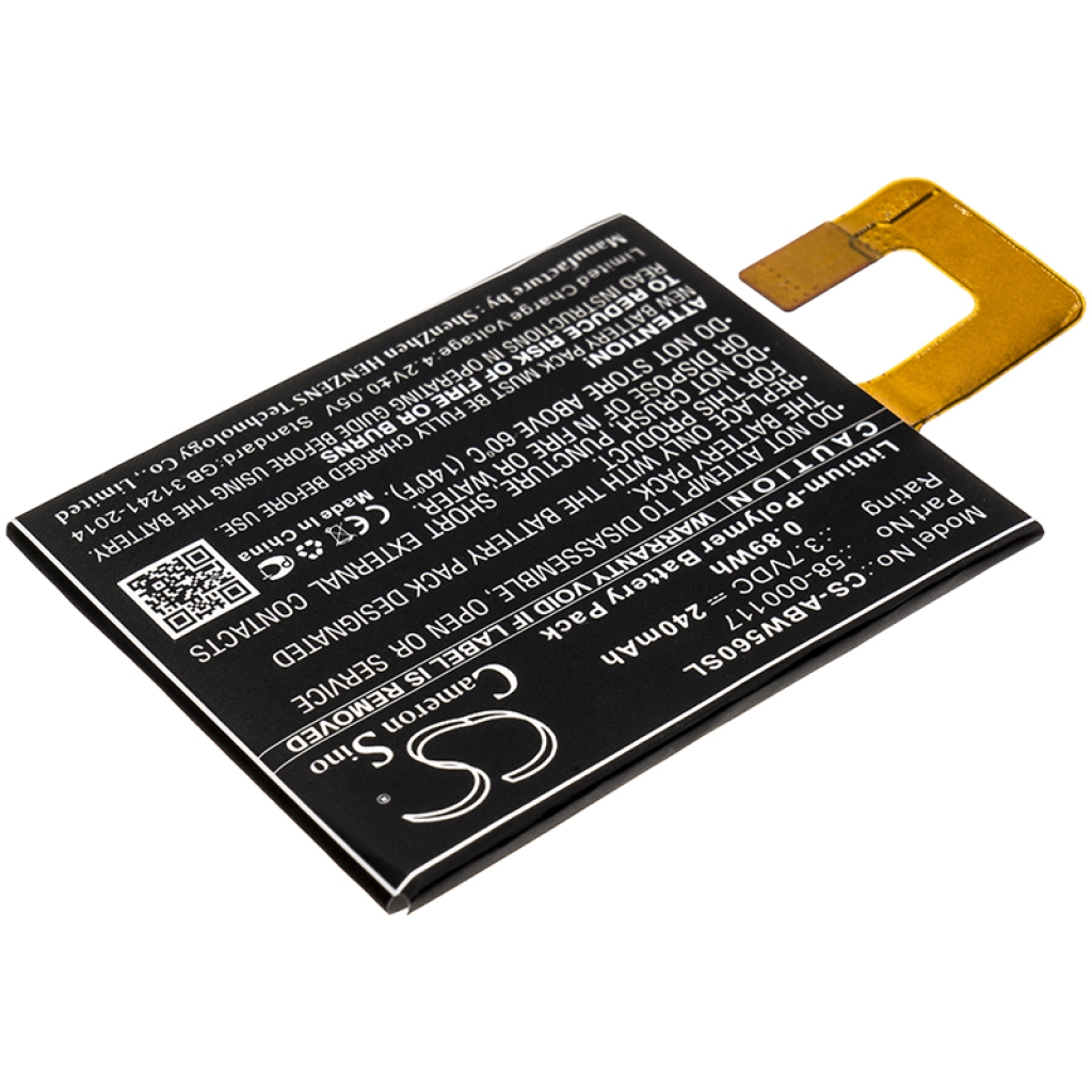Batería Ebook, eReader Amazon CS-ABW560SL