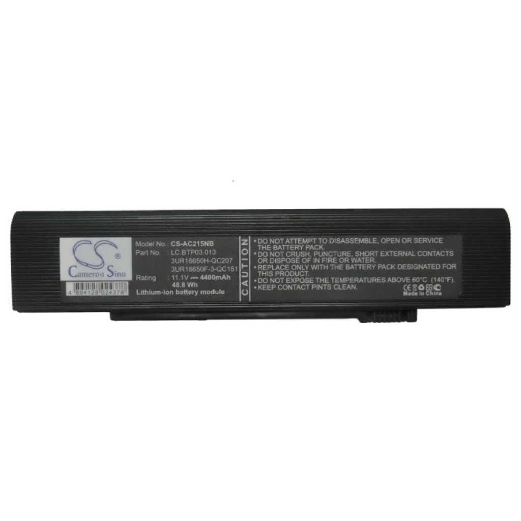 Batería para portátil Acer CS-AC215NB