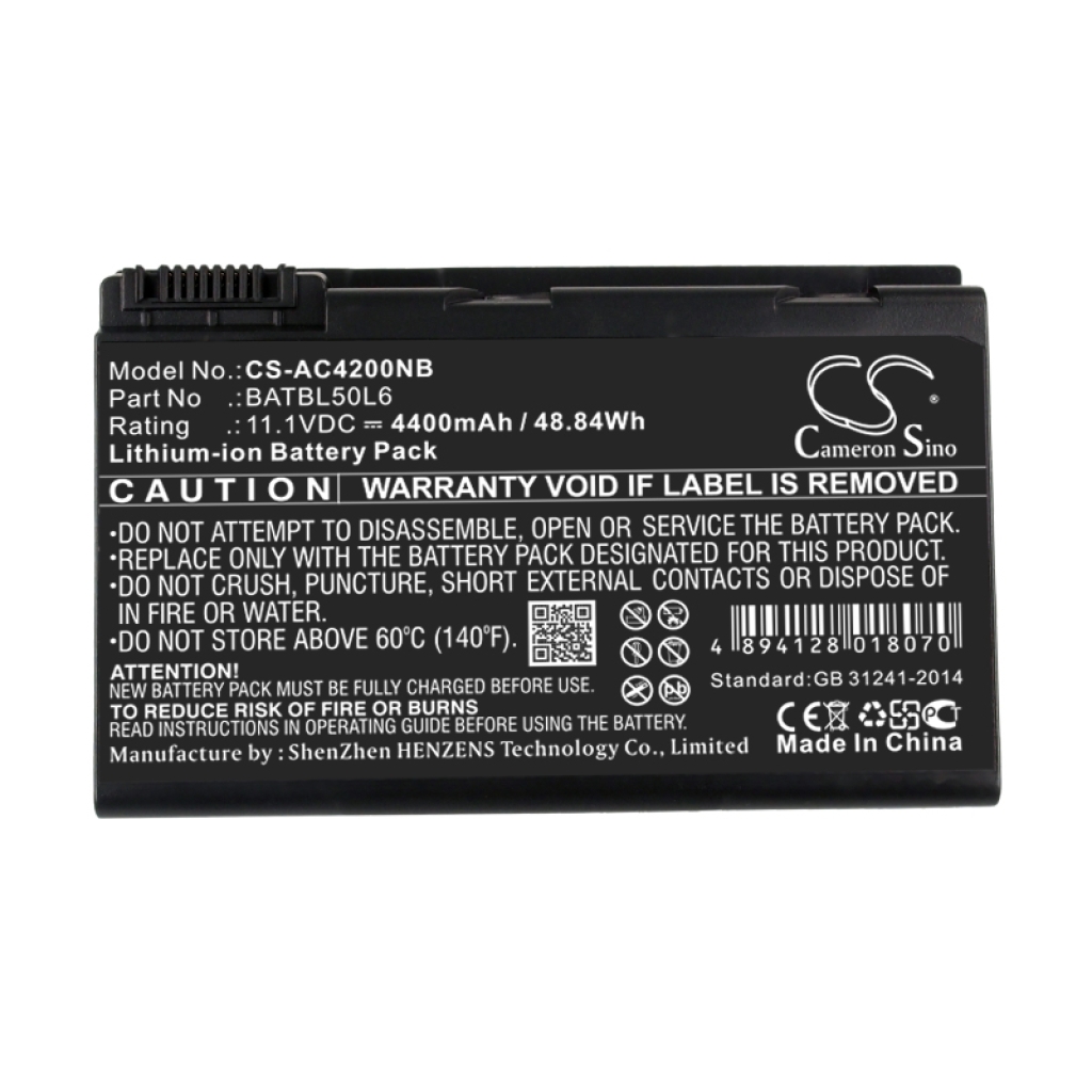 Batería para portátil Acer CS-AC4200NB