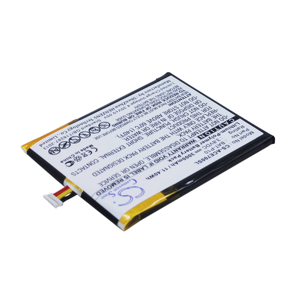 Batería del teléfono móvil Acer CS-ACE700SL