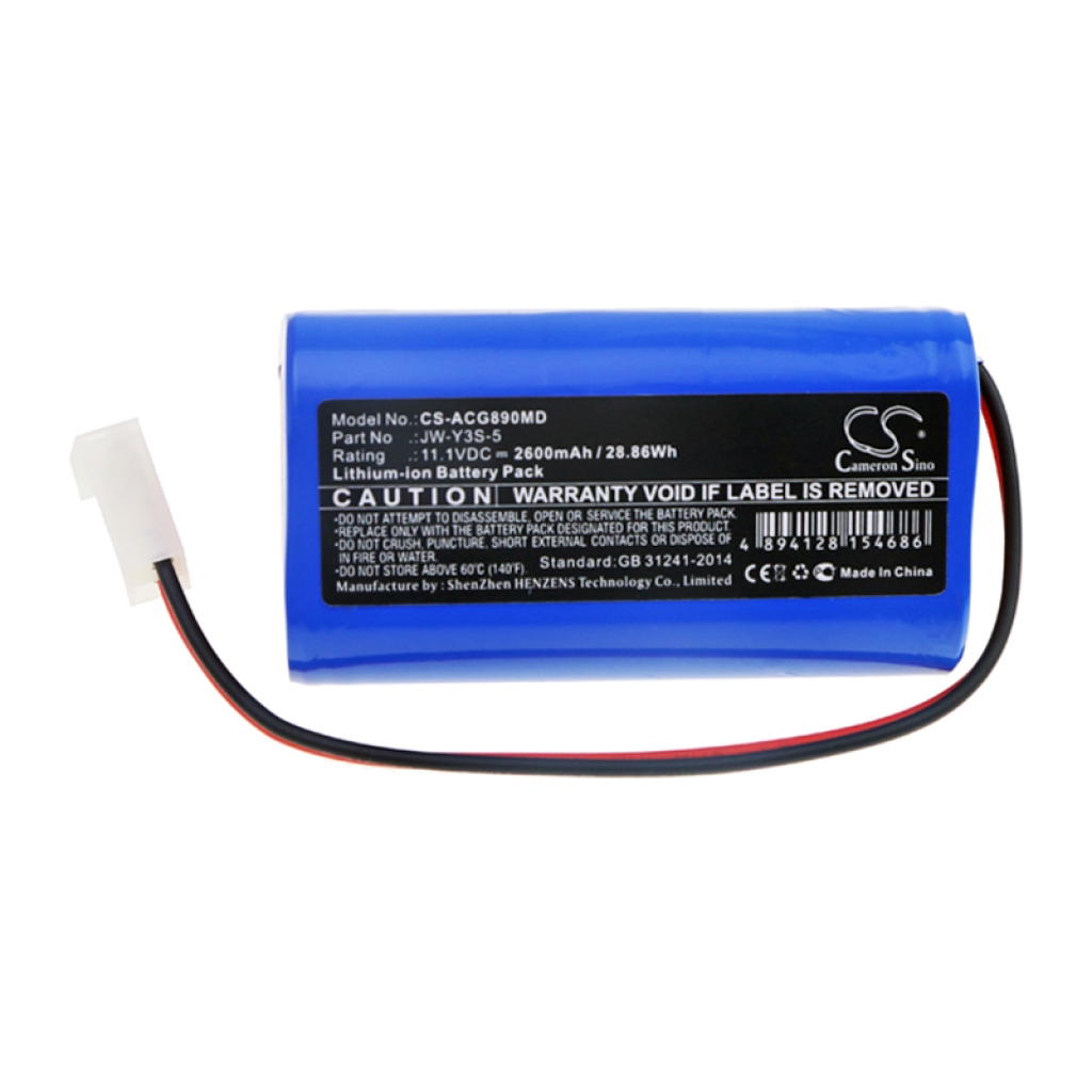 Batería Médica Aoli CS-ACG890MD