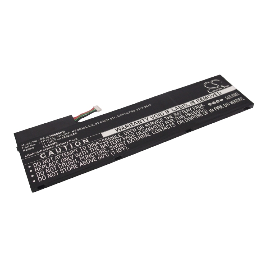 Batería para portátil Acer CS-ACM500NB