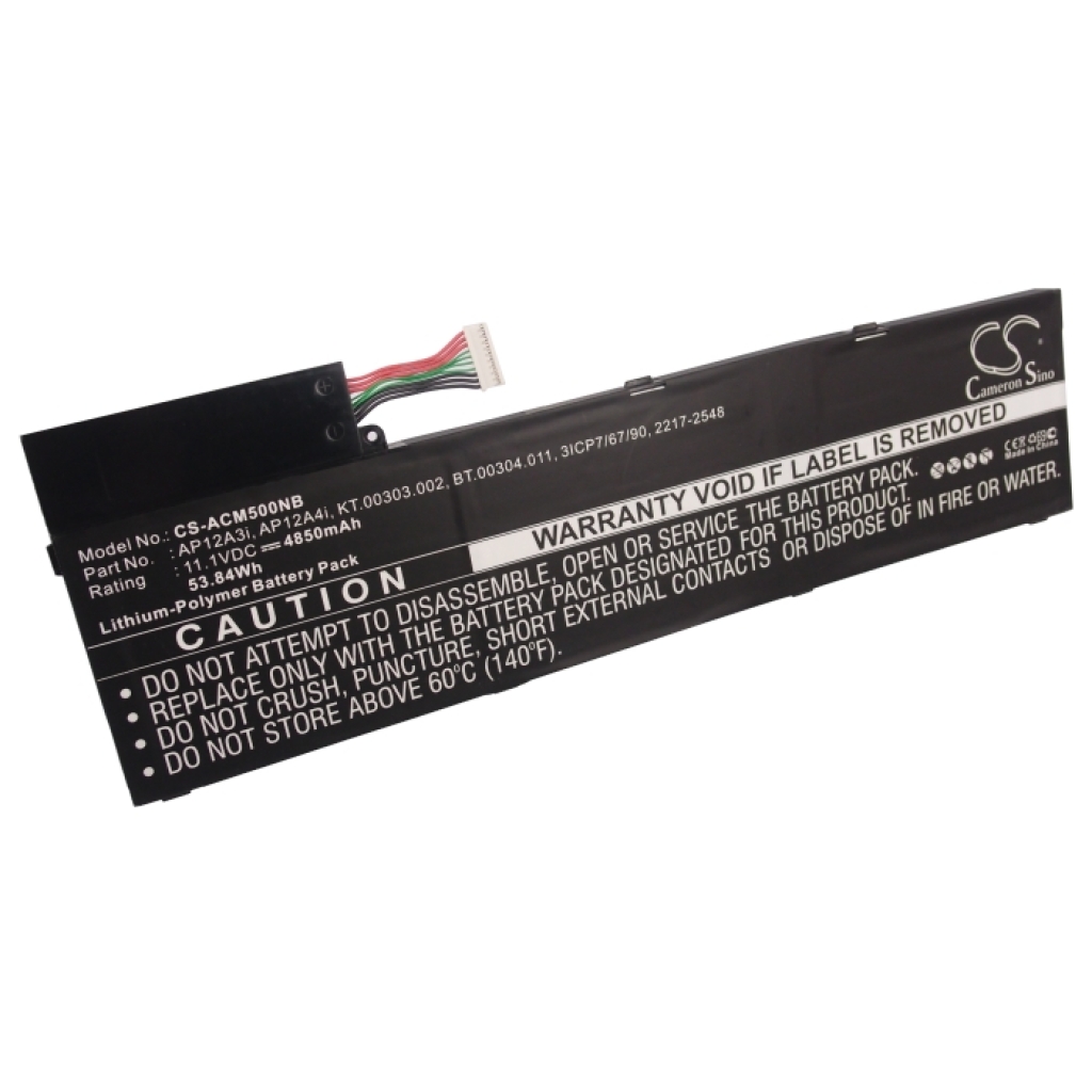 Batería para portátil Acer CS-ACM500NB