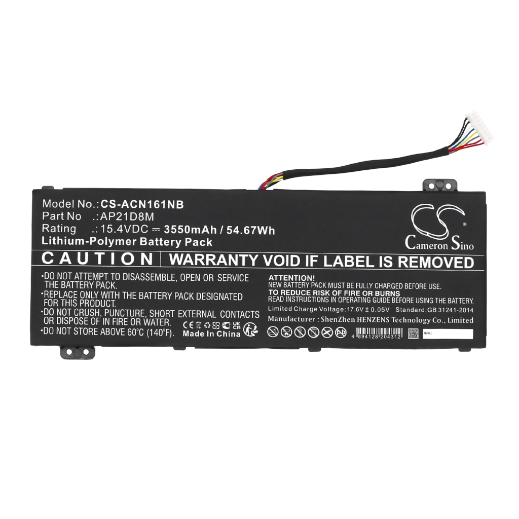 Batería para portátil Acer CS-ACN161NB