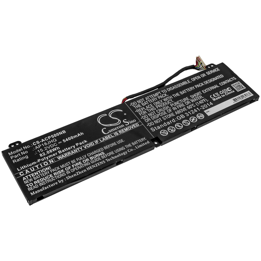 Batería para portátil Acer CS-ACP500NB