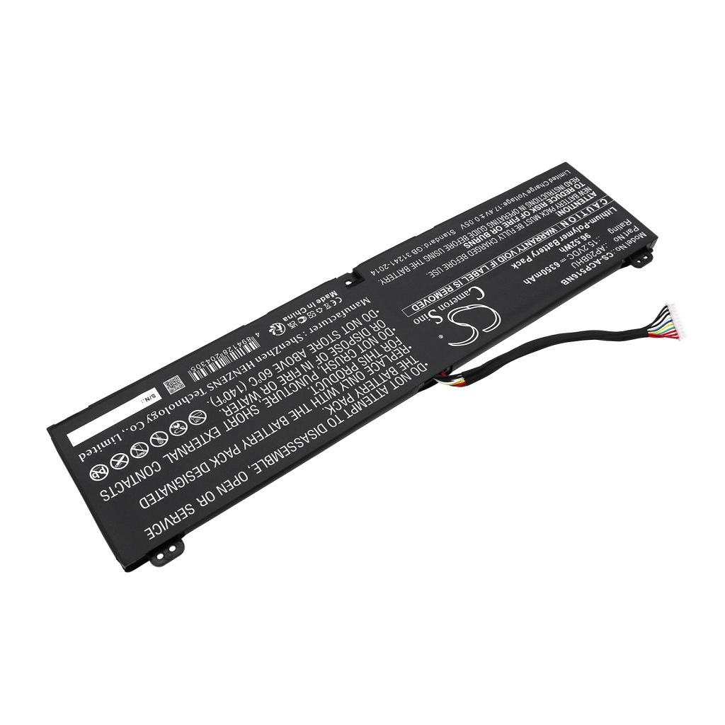 Batería para portátil Acer CS-ACP516NB