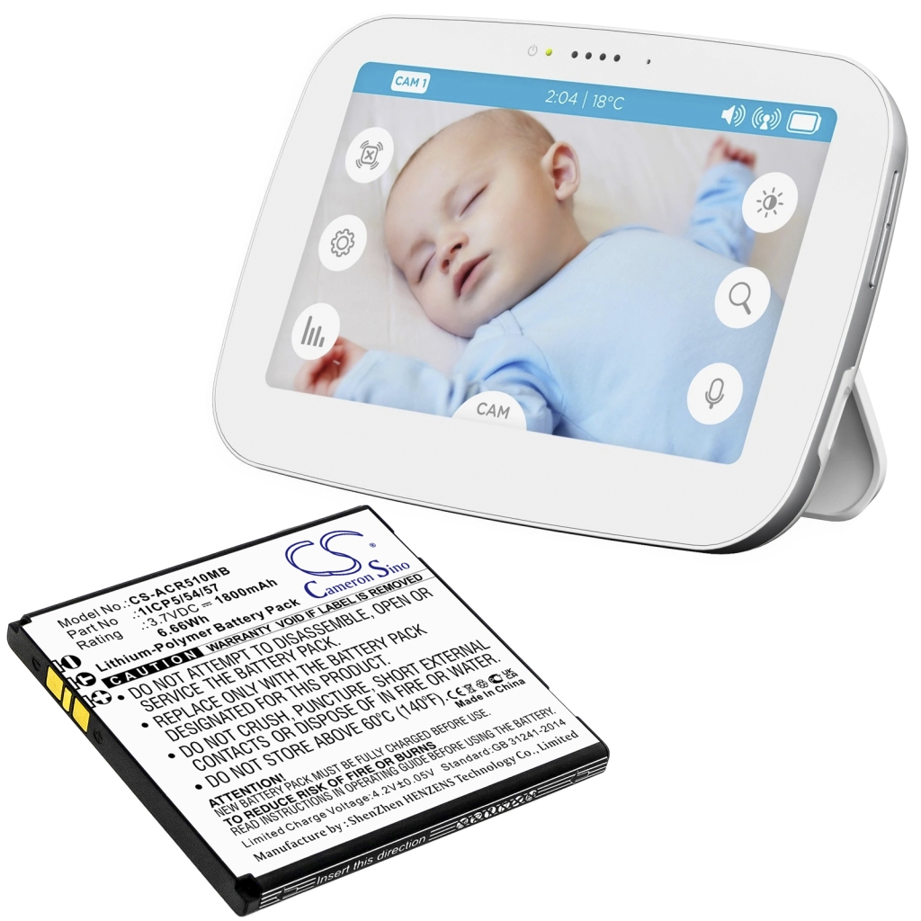Batería de BabyPhone Angelcare CS-ACR510MB