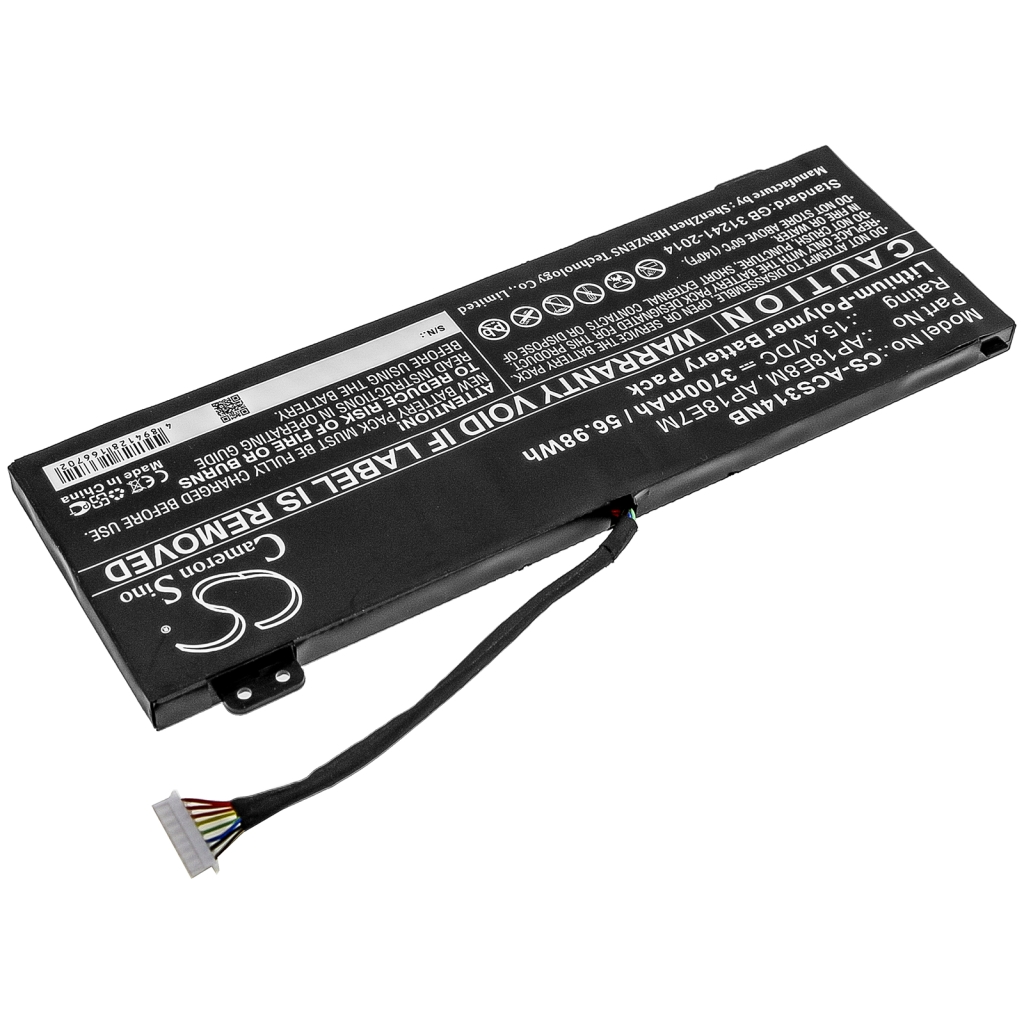 Batería para portátil Acer CS-ACS314NB