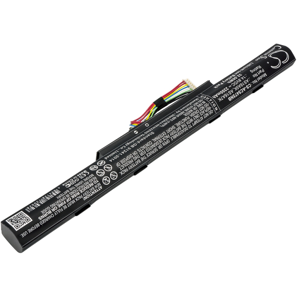 Batería para portátil Acer CS-ACS475NB