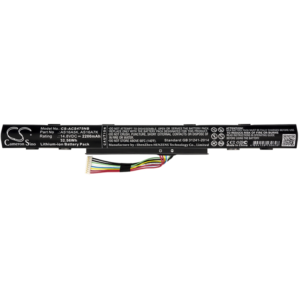 Batería para portátil Acer CS-ACS475NB