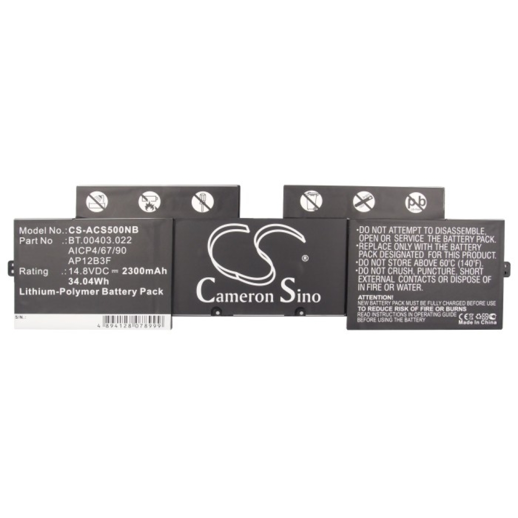 Batería para portátil Acer CS-ACS500NB