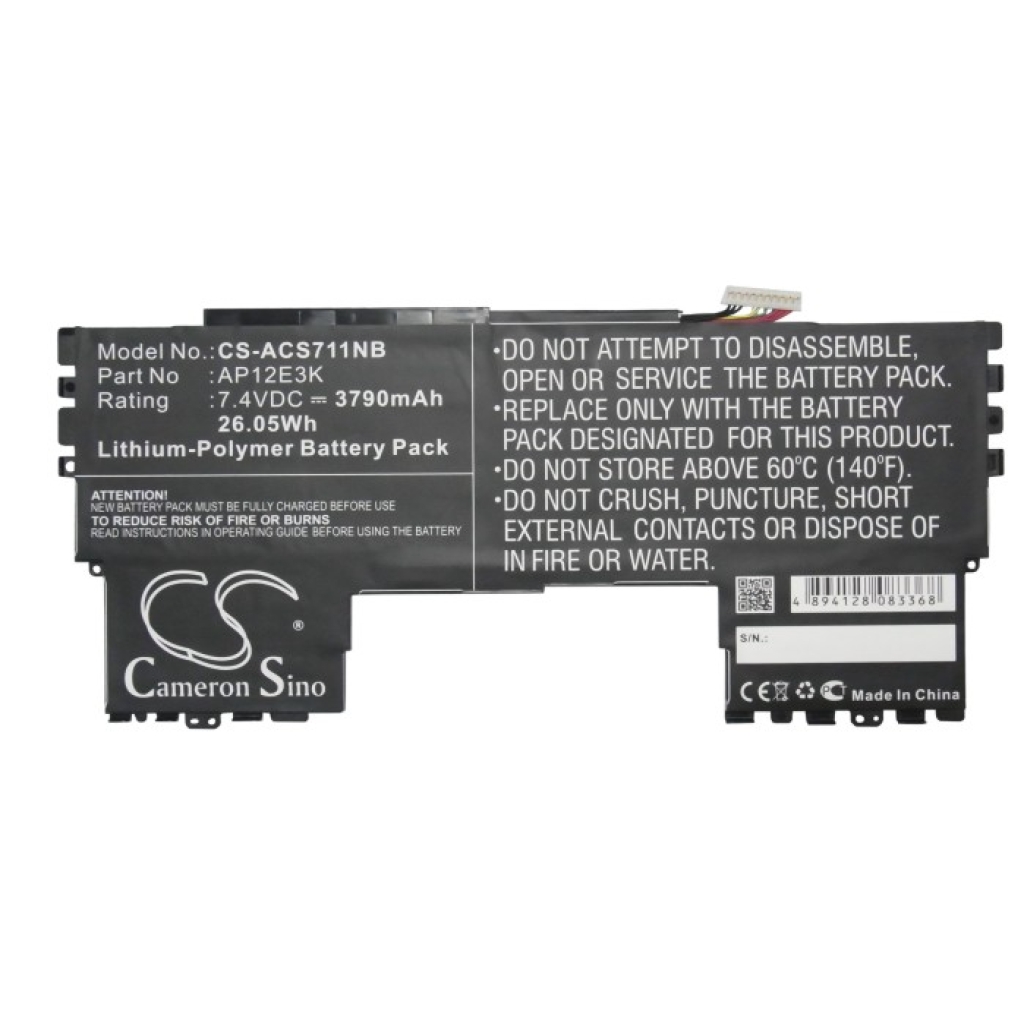 Batería para portátil Acer CS-ACS711NB