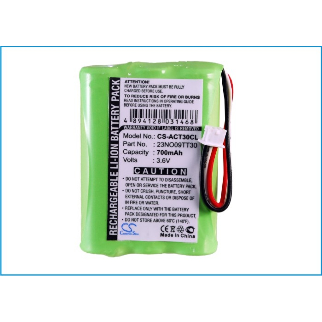 Batería para teléfono inalámbrico Agfeo DECT C45