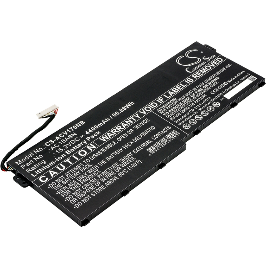 Batería para portátil Acer CS-ACV170NB