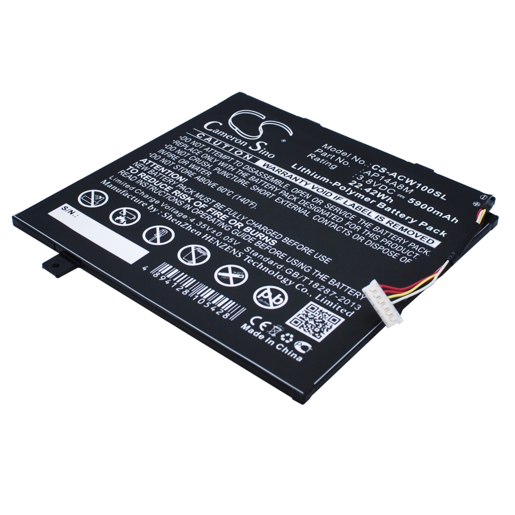 Batería de la tableta Acer CS-ACW100SL