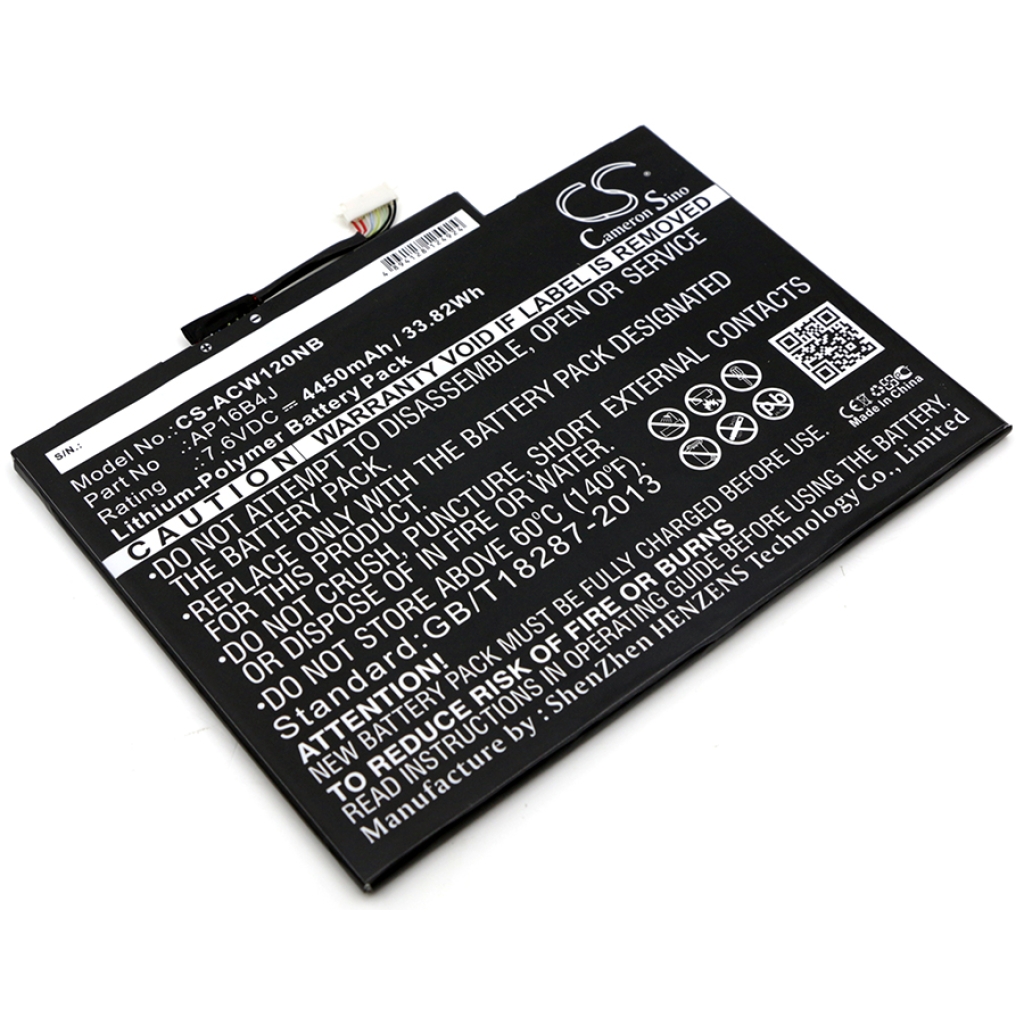Batería para portátil Acer CS-ACW120NB